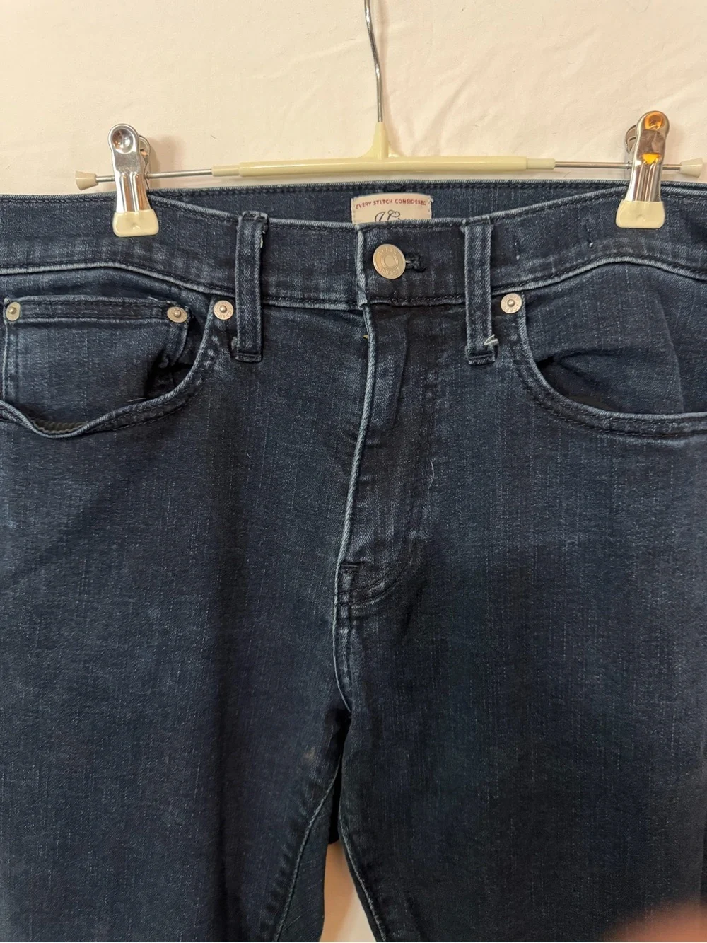 Men's Dark Blue Straight-Leg Jeans 32 x 30